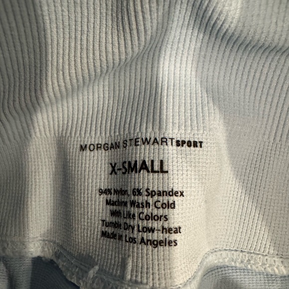 Women's Classic Baby Blue Bike Shorts - Picture 3 of 3